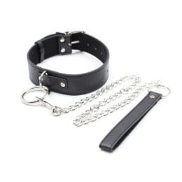 OHMAMA FETISH - SUBMISSION COLLAR WITH LEASH
